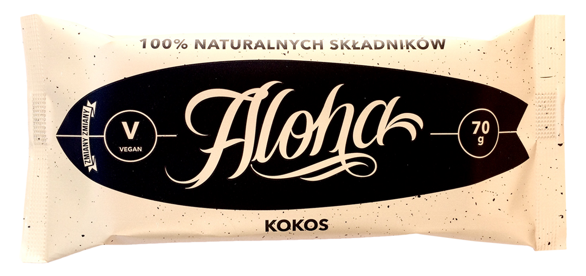 Baton bakaliowy z kokosem aloha bezglutenowy 70 g - Zmiany zmiany