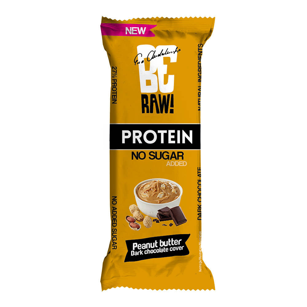 Baton proteinowy masło orzechowe 40 g - BeRAW