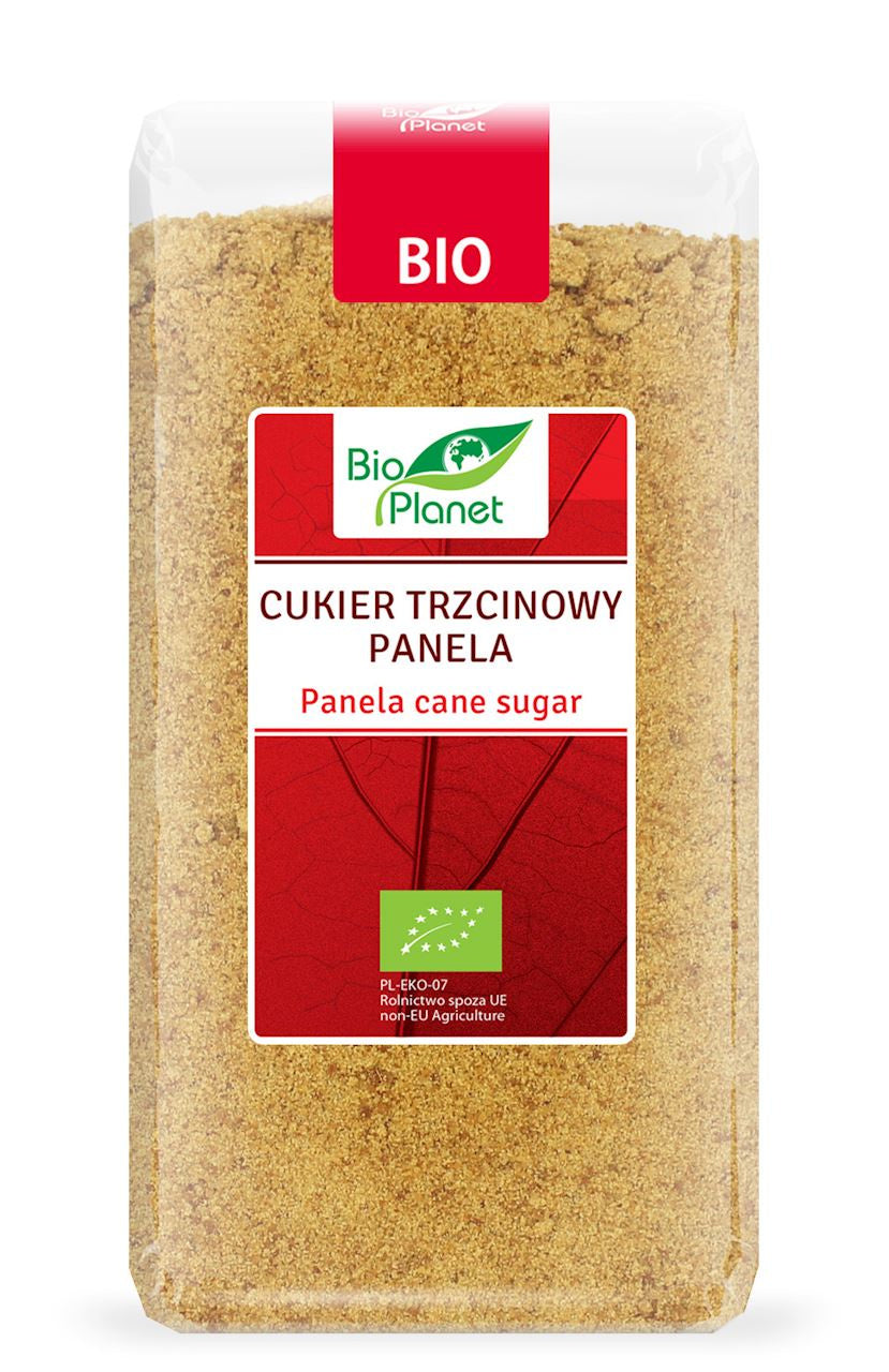 Cukier trzcinowy panela bio 500 g - Bio Planet