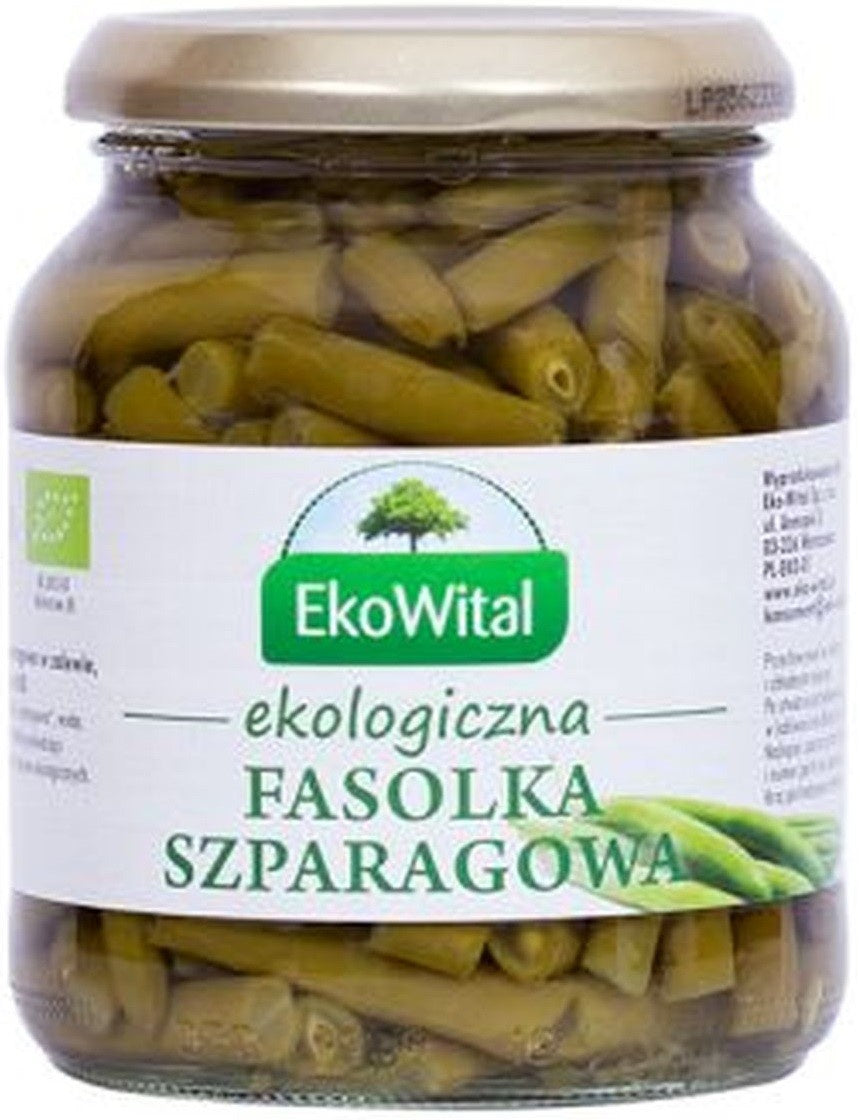 Fasolka szparagowa w zalewie bio 340 g / 185 g - Ekowital