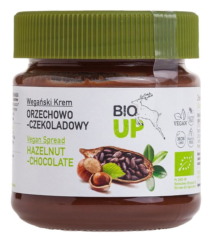 Krem orzechowo - czekoladowy bezglutenowy bio 190 g (bio up)
