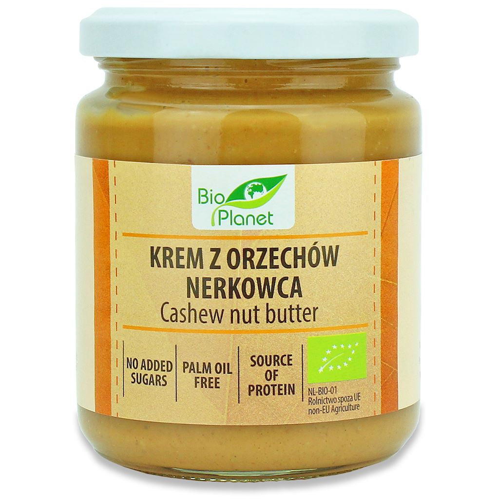 Krem z orzechów nerkowca bio 250 g - Bio Planet