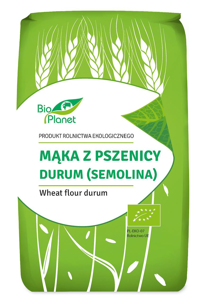 Mąka z pszenicy durum (semolina) bio 500 g