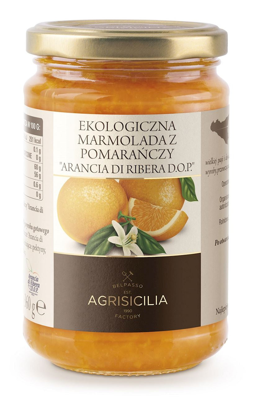 Marmolada z pomarańczy bio 360 g