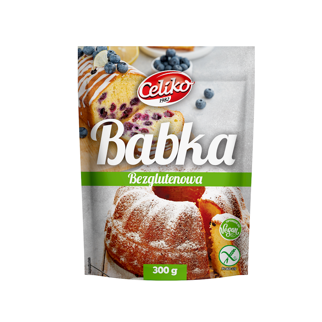 Mieszanka do wypieku babki bezglutenowej 300 g - CELIKO (produkt sezonowy)