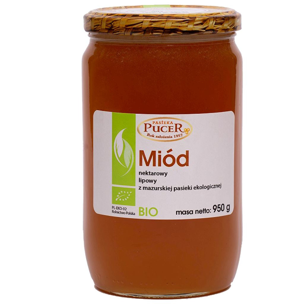 Miód lipowy bio 950 g
