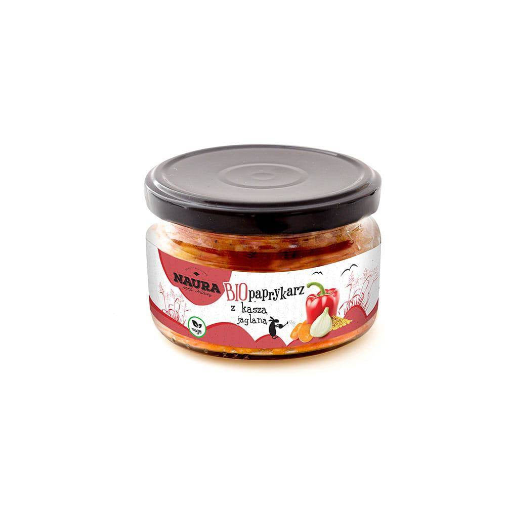 Paprykarz z kaszą jaglaną wegański bio 190 g