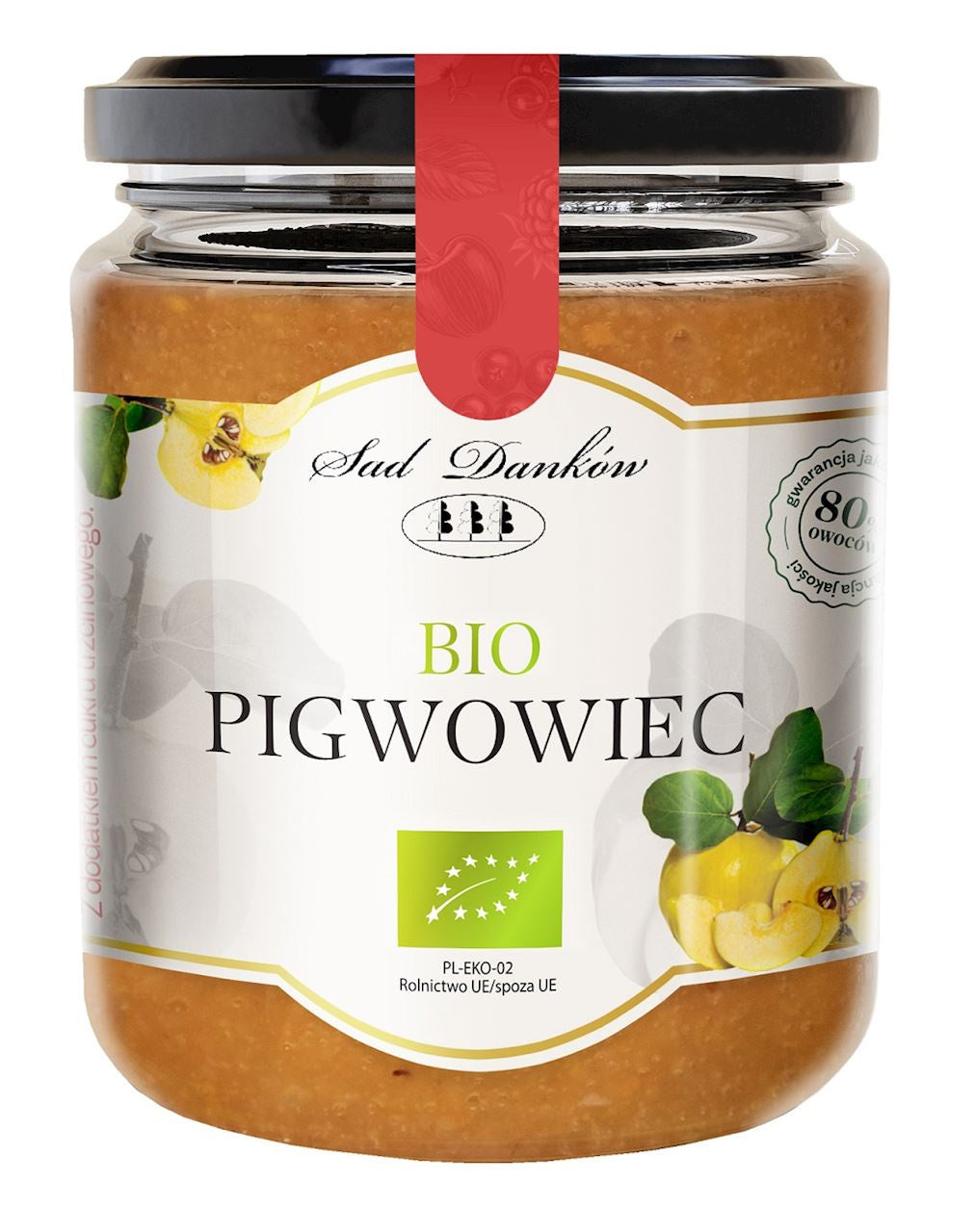 Pigwowiec 80 % z cukrem trzcinowym bio 250 g