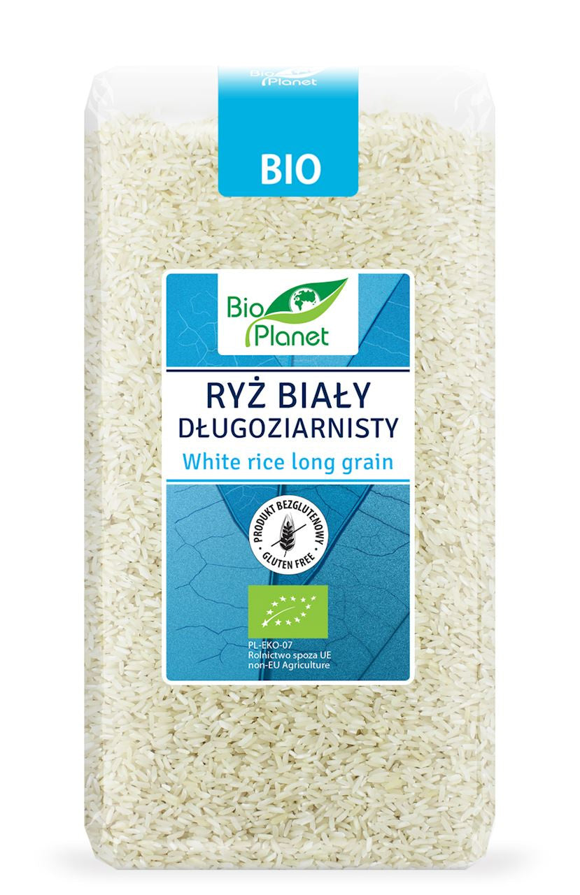 Ryż biały długoziarnisty bezglutenowy bio 500 g