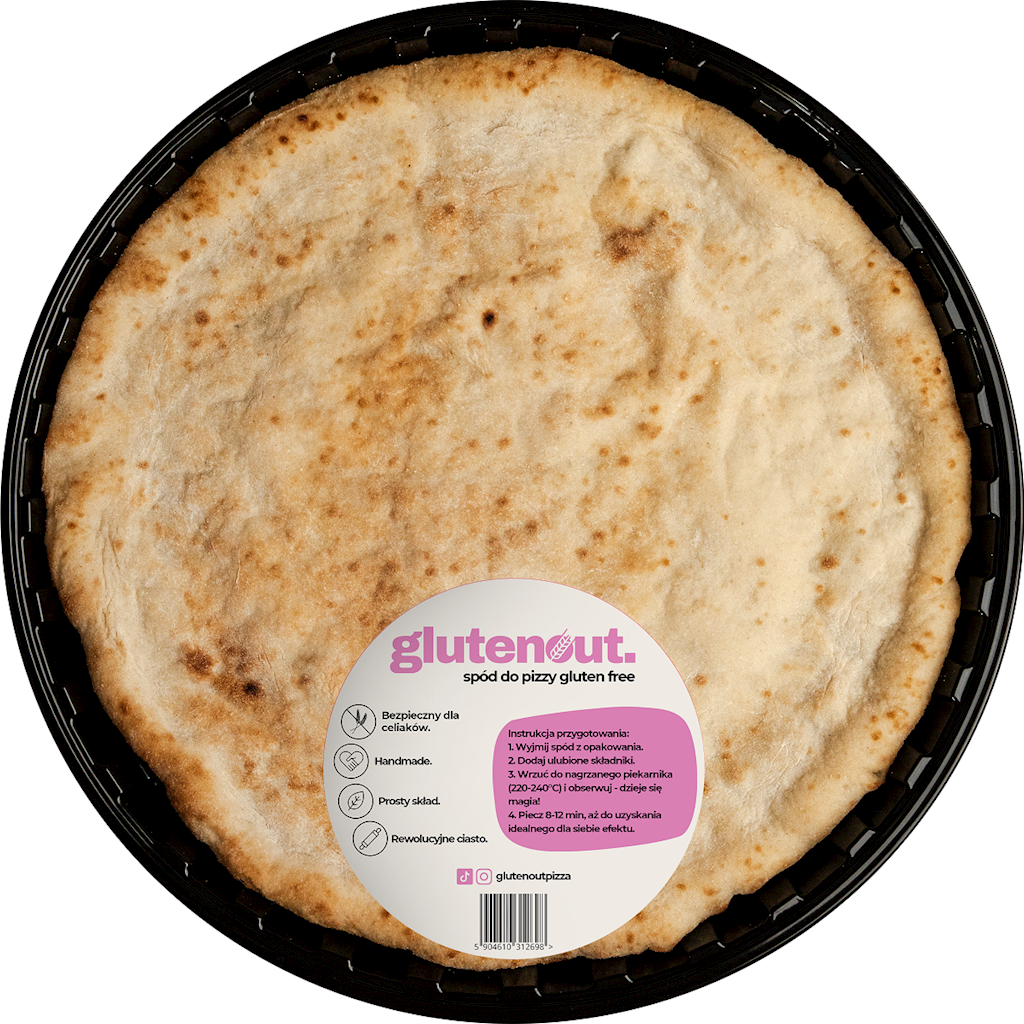 Spód do pizzy bezglutenowy 230 g - GLUTEN OUT