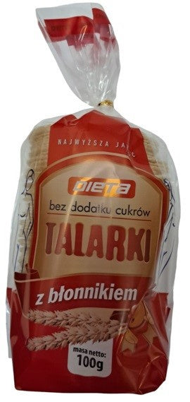 Talarki z błonnikiem bez cukru 100g