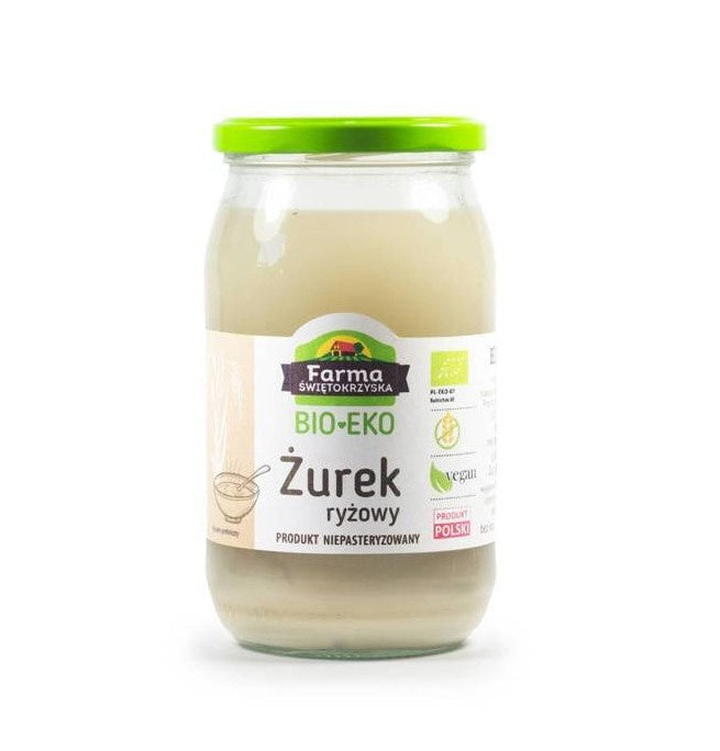 Żurek na zakwasie z ryżu bezglutenowy BIO 700 ml