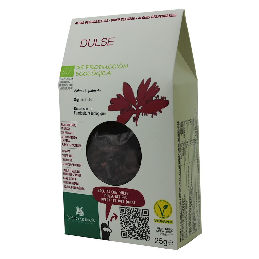 Algi morskie suszone - dulse bio 25 g