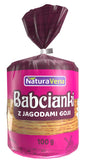 Babcianki z jagodami goji 100 g - Naturavena