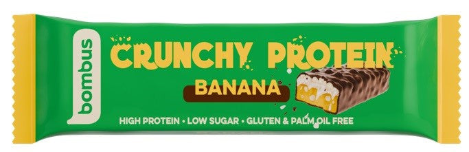 Baton Crunchy Protein bananowy bezglutenowy 50 g