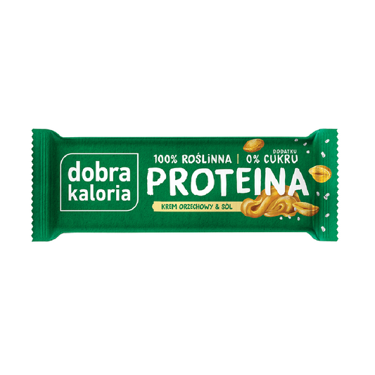 Baton proteinowy krem orzechowy & sól 45 g