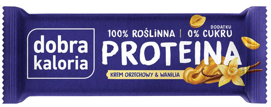 Baton proteinowy krem orzechowy & wanilia bez dod.cukru 45 g