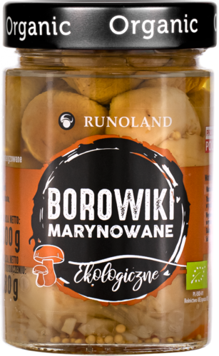 Borowik marynowany bio 300 g - runoland