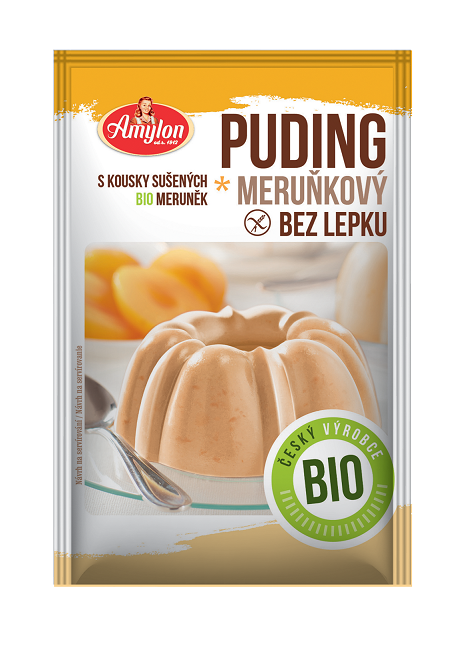 Budyń morelowy bezglutenowy BIO 40 g