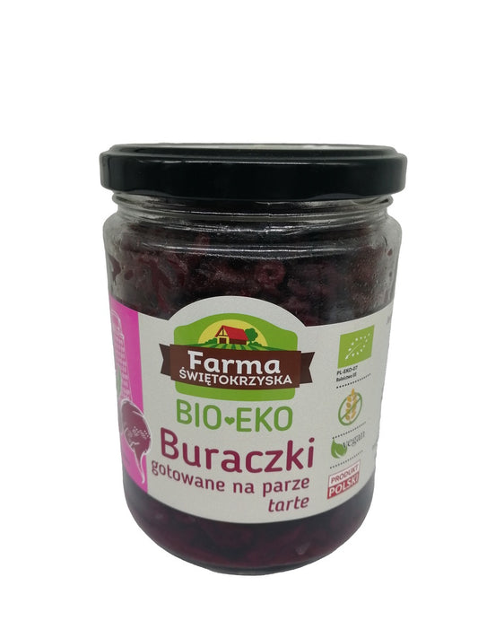 Buraczki marynowane bezglutenowe BIO 420 g