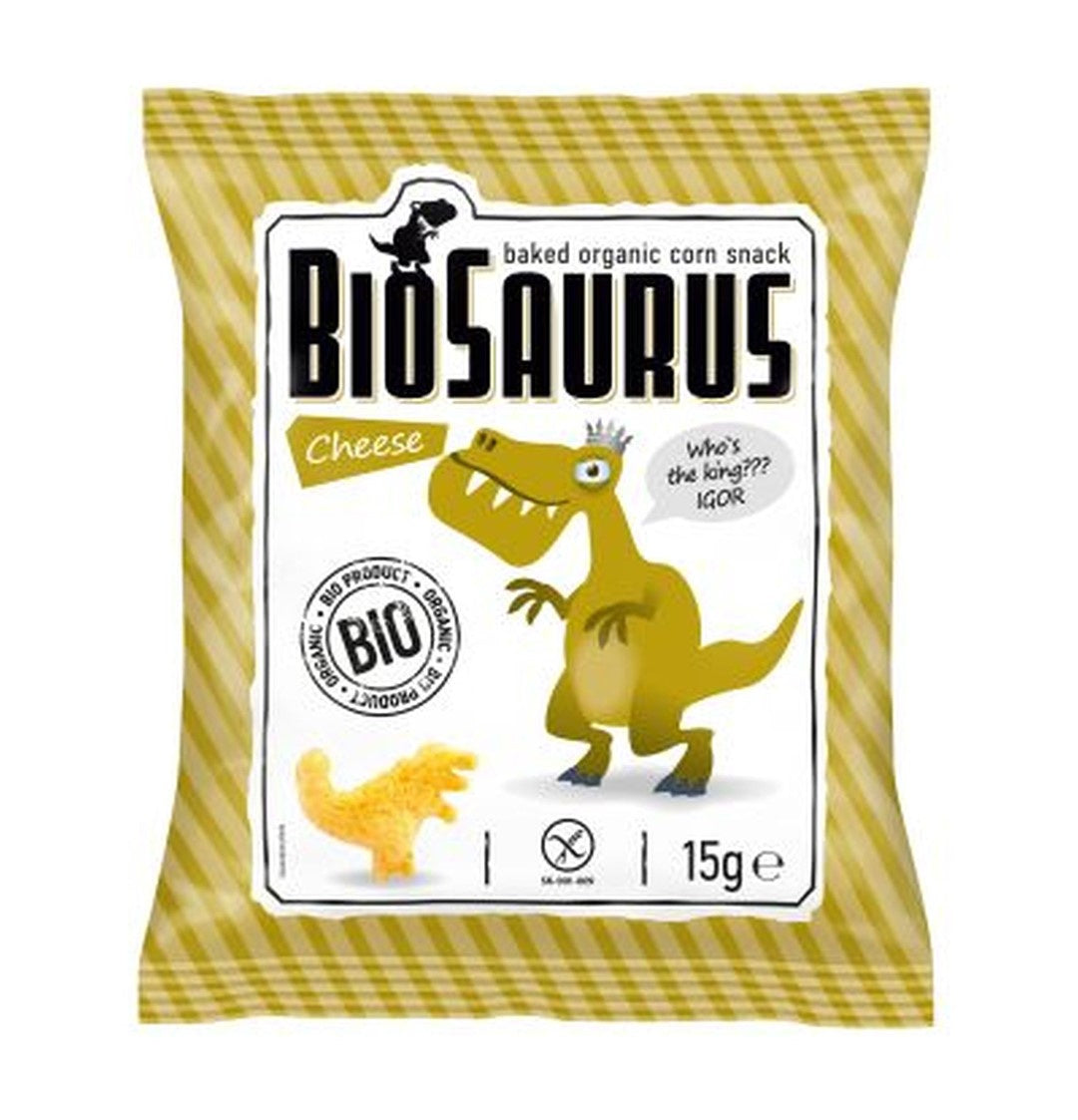 Chrupki kukurydziane o smaku serowym bezglutenowe BIO 15 g