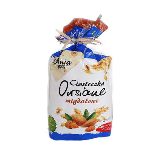 Ciasteczka owsiane z migdałami 150 g