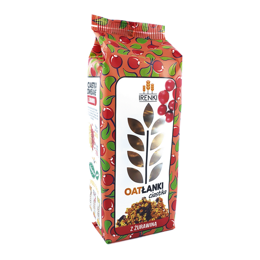 Ciastka owsiane z żuRAWiną 150 g