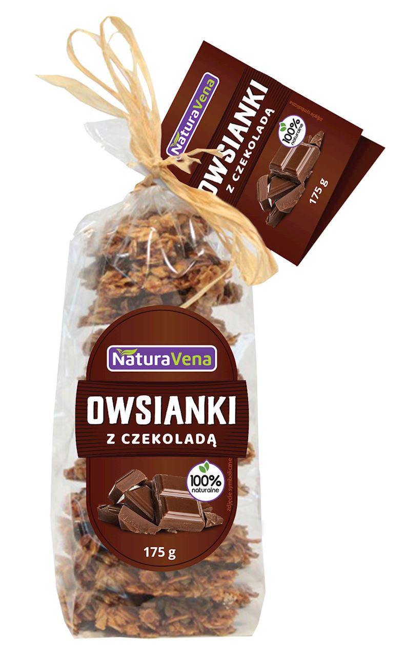 Ciastka owsianki z czekoladą 175 g - Naturavena