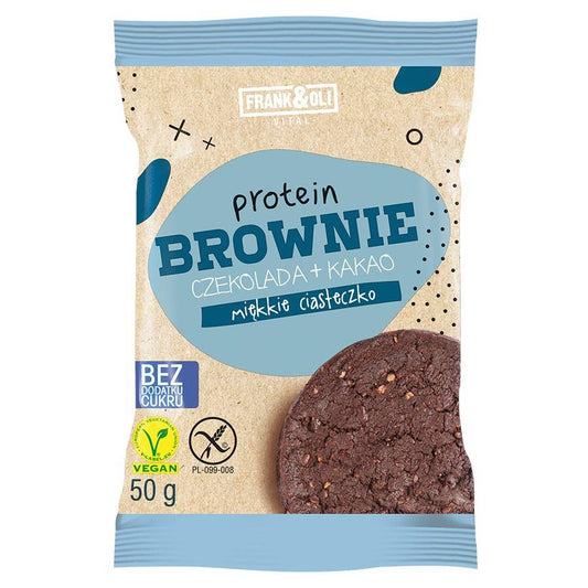 Ciastko proteinowe brownie Frank&Oli 50 g