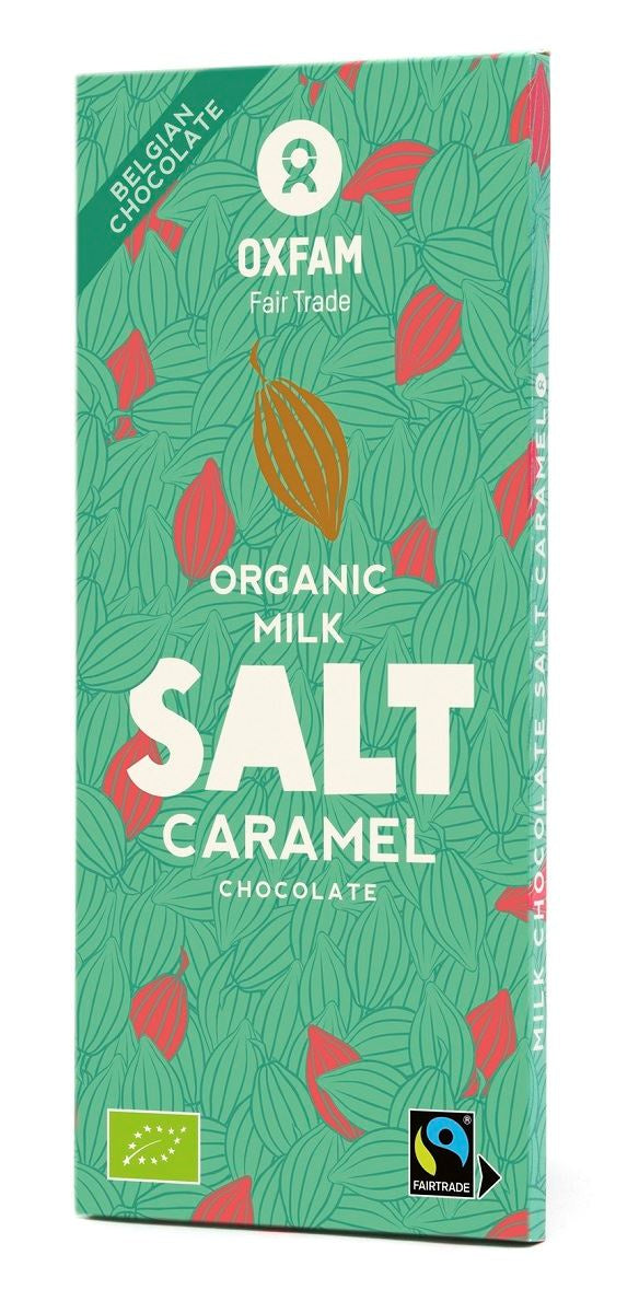Czekolada mleczna ze słonym karmelem Fair Trade Bio 100 g