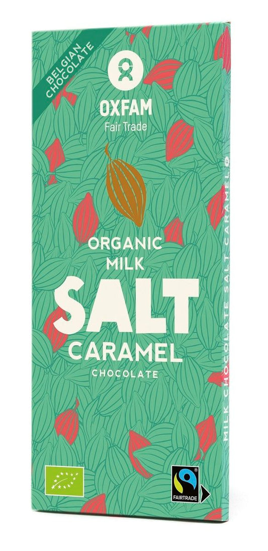 Czekolada mleczna ze słonym karmelem Fair Trade Bio 100 g