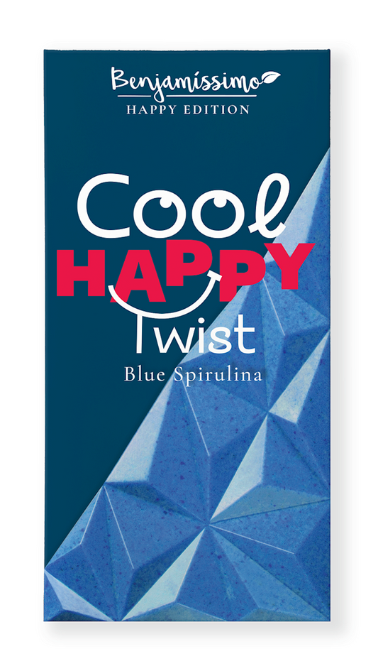 Czekolada wegańska he niebieska spirulina bio 60 g