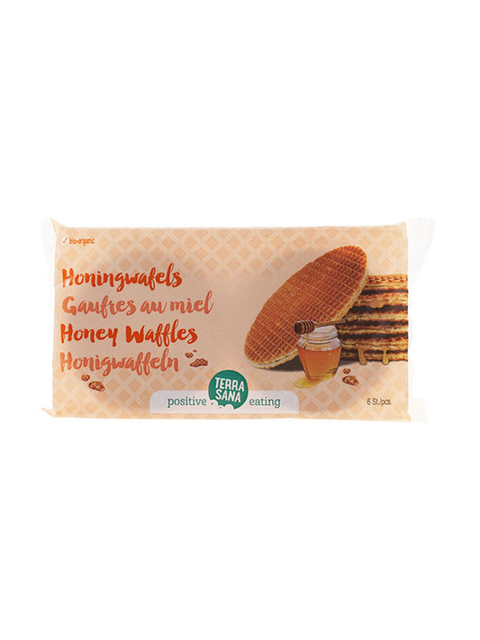 Ekologiczne wafle miodowe bio 175 g