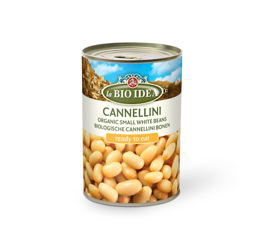 Fasola biała drobna (puszka) bio 400 g (240 g)