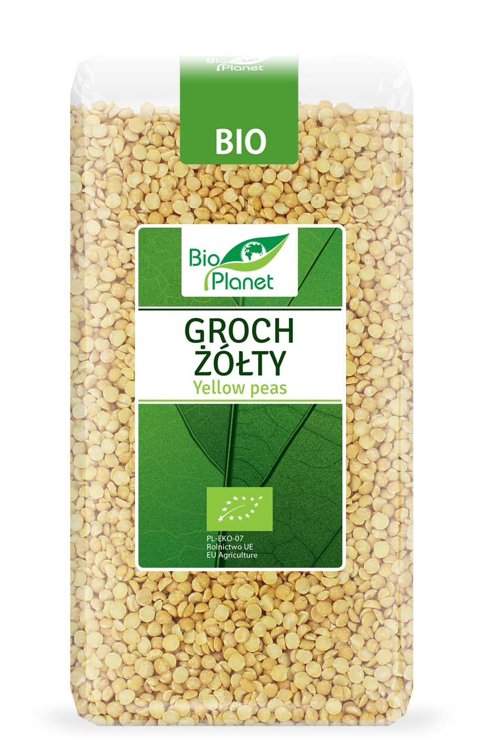 Groch żółty bio 500 g - Bio Planet