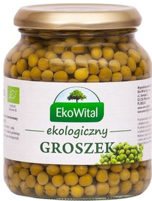 Groszek w zalewie bio 350 g - Ekowital