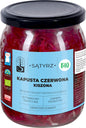Kapusta czerwona kiszona BIO 450 g - Sątyrz