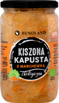 Kapusta kiszona z marchewką bio 680 g (410 g)