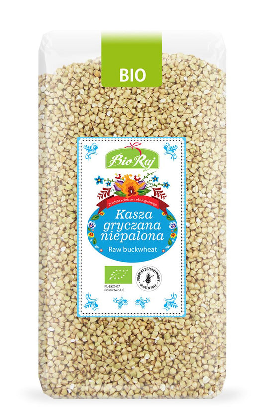 Kasza gryczana niepalona bezglutenowa bio 500 g