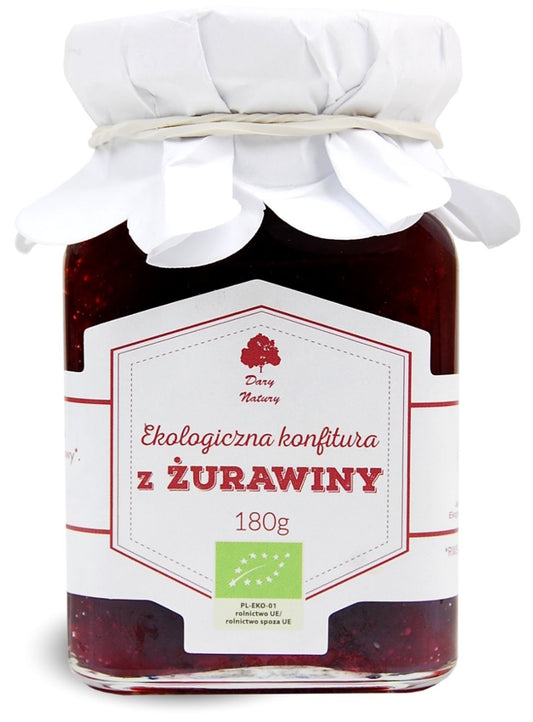 Konfitura z żurawiny bio 180 g