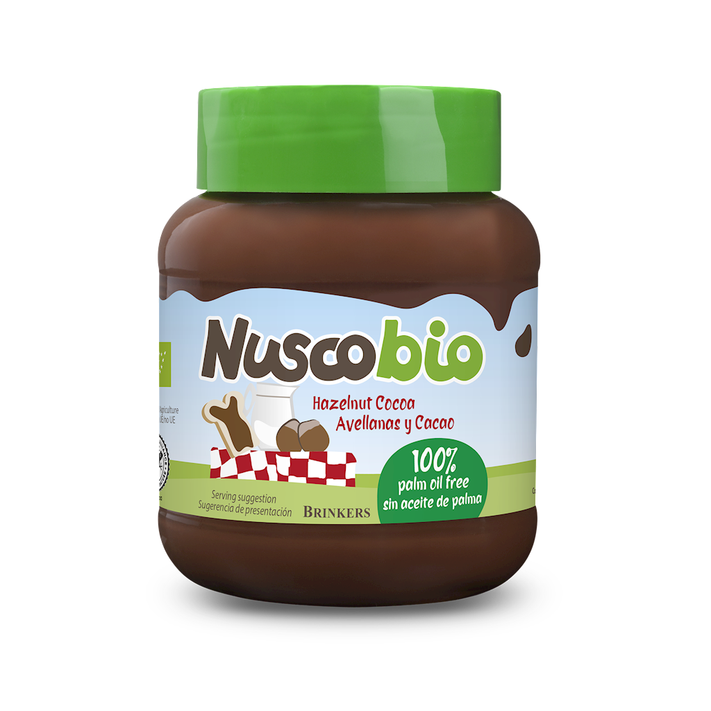 Krem orzechowo - kakaowy bio 400 g - NUSCOBIO