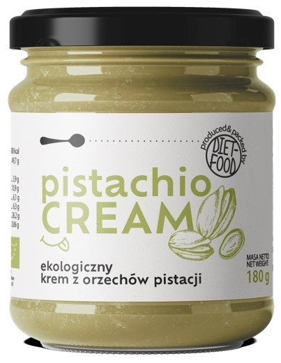 Krem z orzechów pistacji 100% BIO 180 g