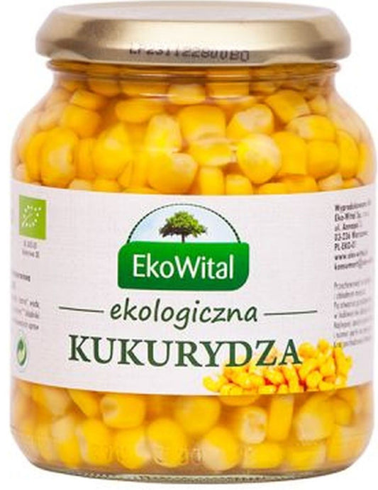 Kukurydza w zalewie bio 350 g - Ekowital