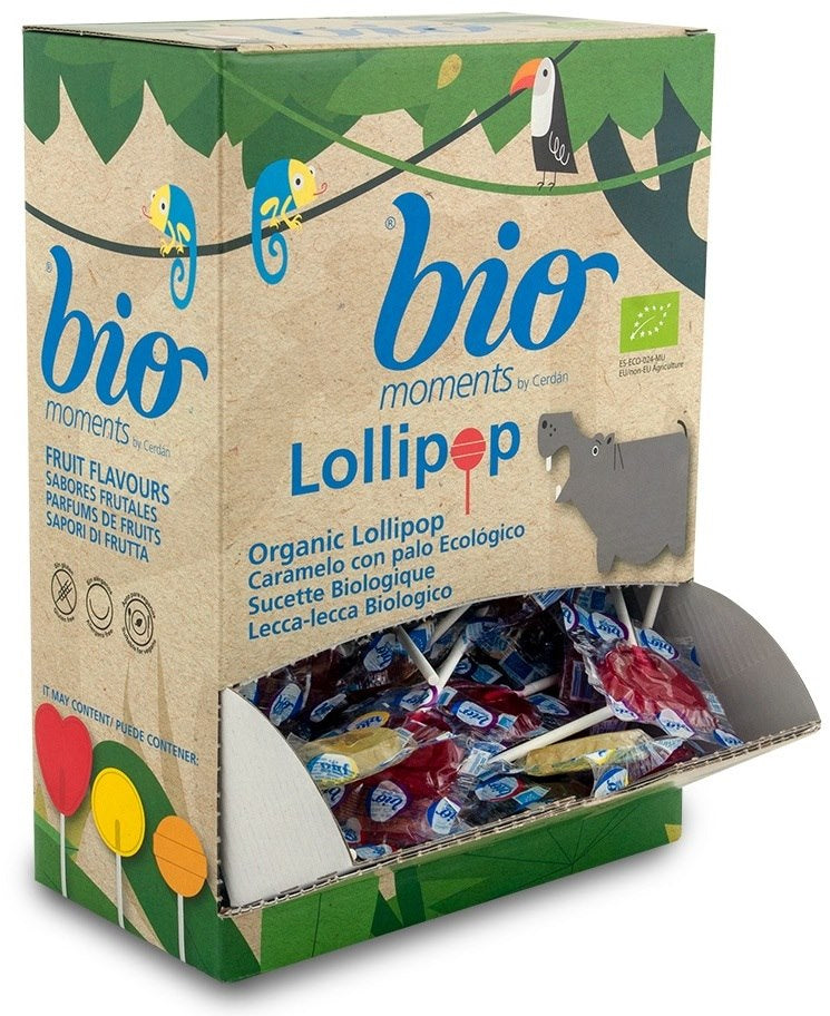 Lizaki owocowe serduszka BIO bezglutenowe 100 x 8,3 g