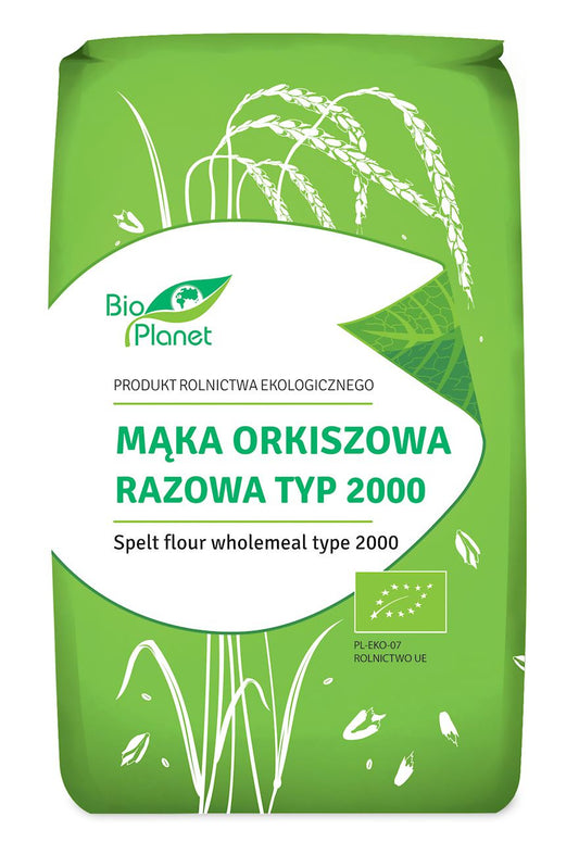 Mąka orkiszowa razowa typ 2000 bio 500 g