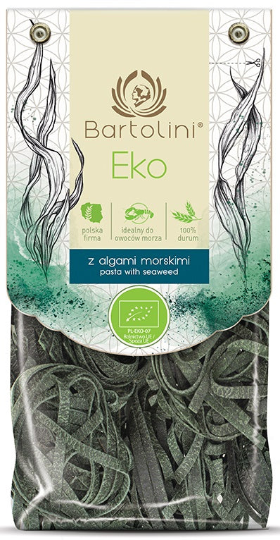 Makaron 100% durum gniazda nr 4 z algami morskimi bio 250 g