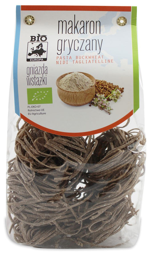 Makaron (gryczany) gniazda wstążki bio 250 g