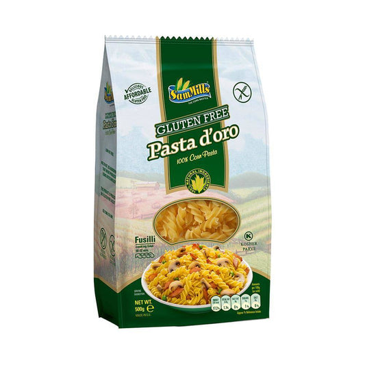 Makaron świderek kukurydziany bezglutenowy 500 g