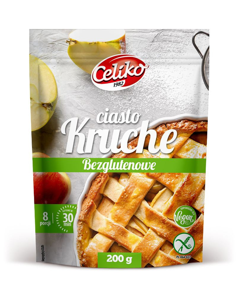 Mieszanka na ciasto kruche bezglutenowe Celiko, 200g