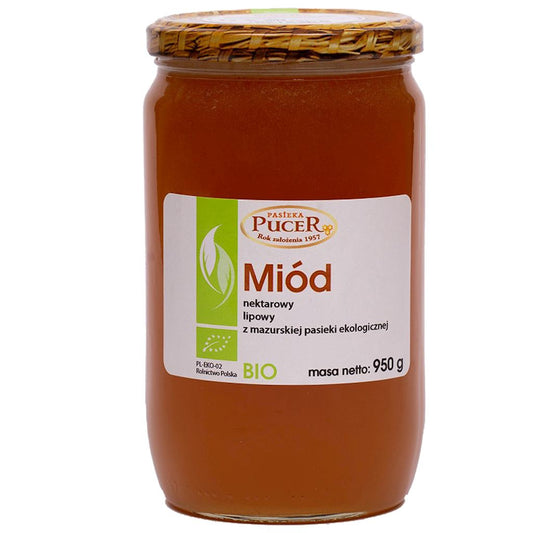 Miód lipowy bio 950 g